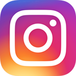 Instagram logo.