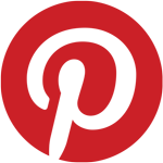 Pinterest logo.